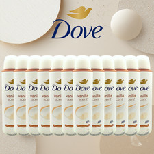 12 Pack Dove Antiperspirant Deodorant Spray Vanilla 150ml 5.07oz