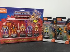 NEW Masters Universe MEGA Construx Battle Eternia Evil-Lyn Man-At-Arms He-Man