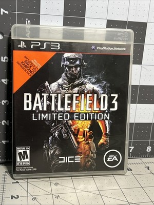 Battlefield 3 -- Limited Edition (Sony PlayStation 3, 2011)