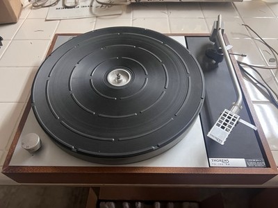 Thorens TD-150 Turntable Works & Sounds Great 1 Owner Clean Org Headshell Manual