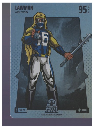 Bo Jackson Battle Arena Alpha Update - Silver Foil - LAWMAN
