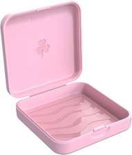 Zahnspangen-Etui Dento-Box Rosa f&uuml;r Aufbissschiene Knirscherschiene Retainer 1