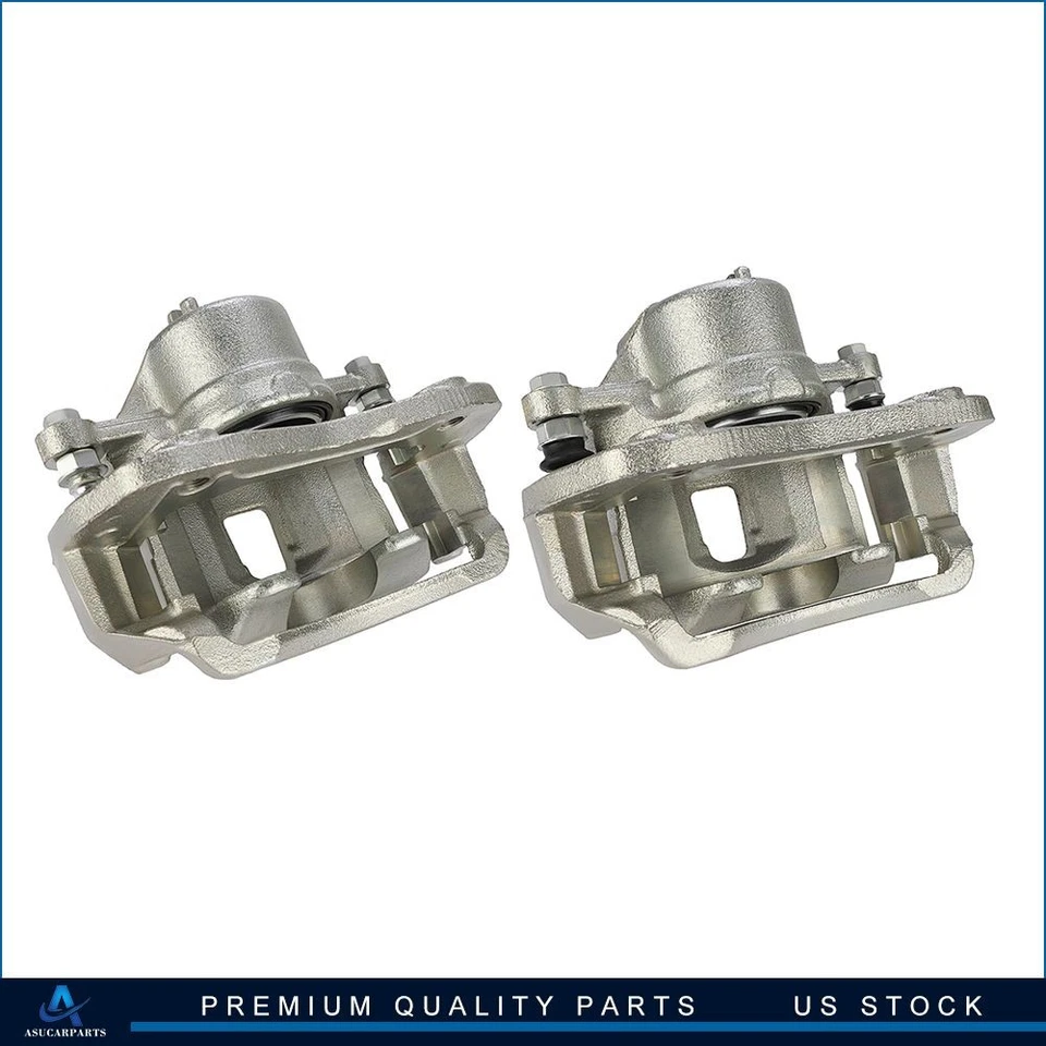 Pinzas de freno delanteras con par de soportes para Hyundai Elantra 2007 2008 2009 2010 Foto 2 de 4