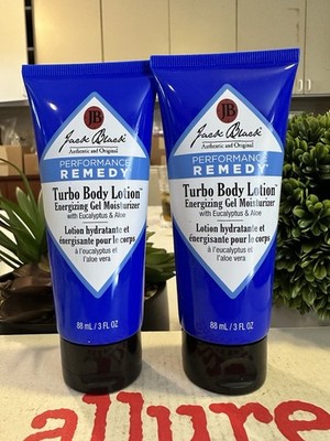 Lot of 2 Jack Black Performance Remedy Turbo Body Lotion 88 ml / 3 fl oz. - New!