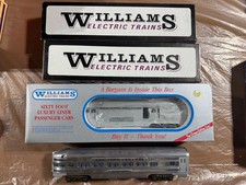 Williams New York Central Aluminum 4 Passenger Car Set LN