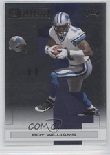 2007 Playoff NFL Playoffs Black Metalized 10/49 Roy Williams #33 0a1