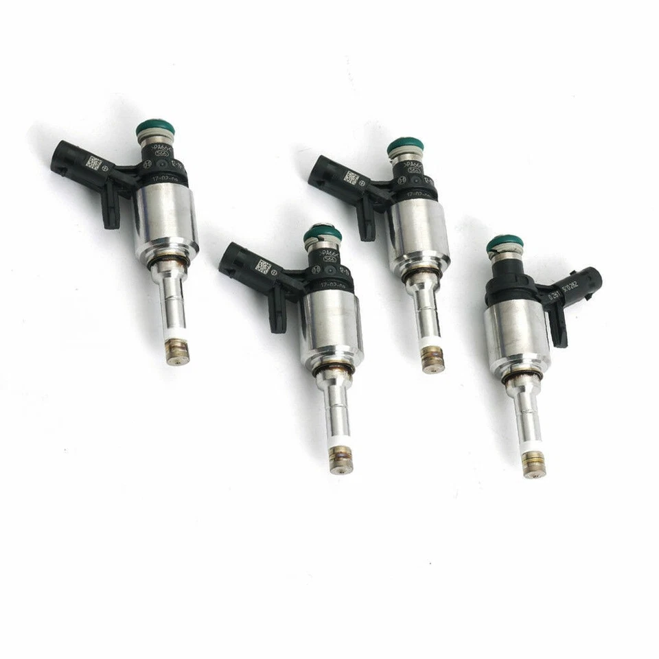 Bosch Juego de 4 inyectores/boquillas de combustible para/2.0TSI Audi S3 TTS VW Golf R Seat Leon Foto 3 de 4