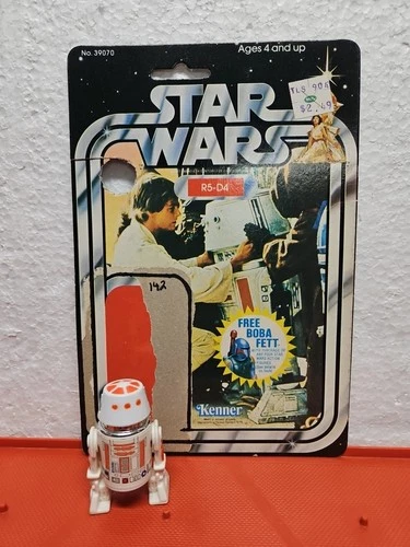 New ListingStar Wars 1978 R5-D4 Fantastic Condition Plus 20 Back Card