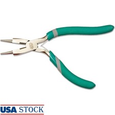 Ergonomic 3in1 Jewelry Making Pliers Set Round Nose Flat Nose Cutter Tools New