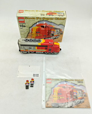 LEGO 10020 Santa Fe Super Chief WITH MOTOR OVP BOX 9V 9v Train Zug 10022 10025