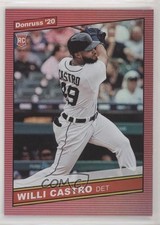 2020 Panini Donruss Retro 1986 Holo Red Willi Castro #236 04yt