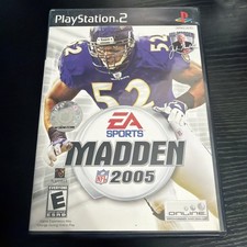 Madden NFL 2005 (Sony PlayStation 2, 2004)