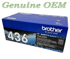 TN-436BK/TN436BK Original OEM Brother Toner Cartridge, Black Super High Yield