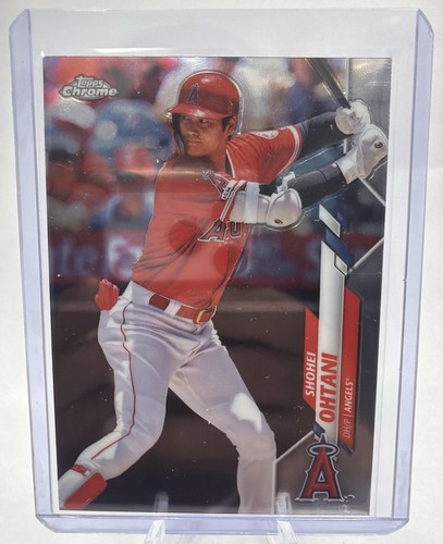 2020 Topps Baseball Chrome Shohei Ohtani #21 Los Angeles Angels