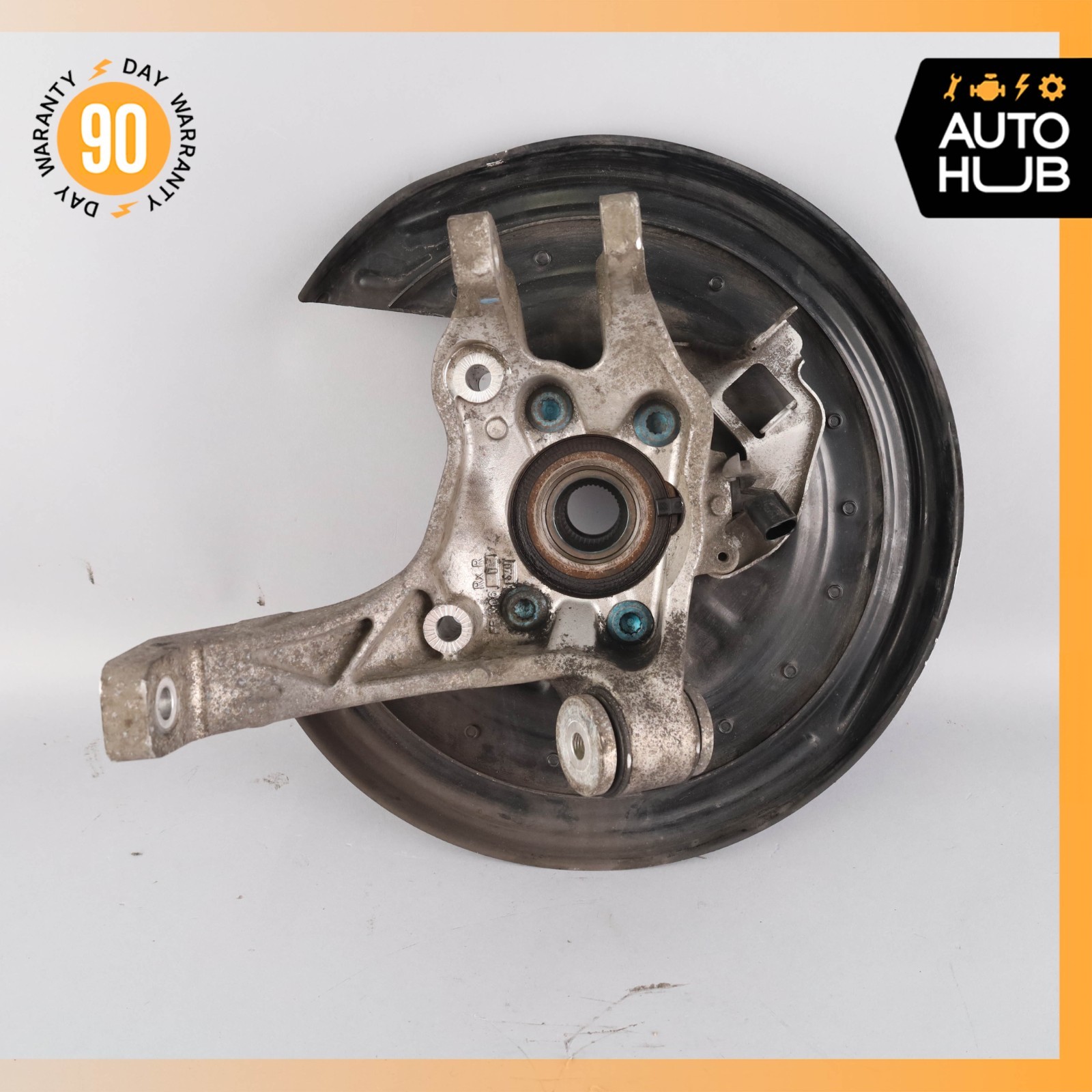 12-17 Bentley Continental GT Coupe Rear Left Spindle Knuckle Hub OEM 73k