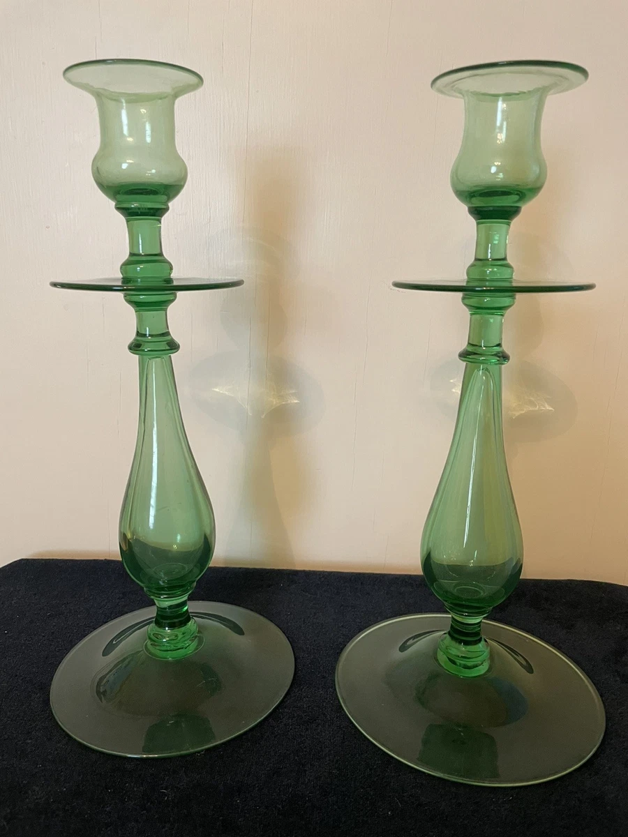 Steuben Glass Candlestick for sale | eBay