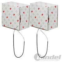 2X NK Handbremsseile Passend FüR Ferrari Dino VW Golf Vento Links+Rechts