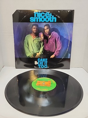 1991 Nice & Smooth Cake &  Eat It Too 44 74390  Vinyl Columbia Records 