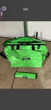 BUCKINGHAM BUCK BIG MOUTH BAG - NEON GREEN With GAFF Sharpening Kit