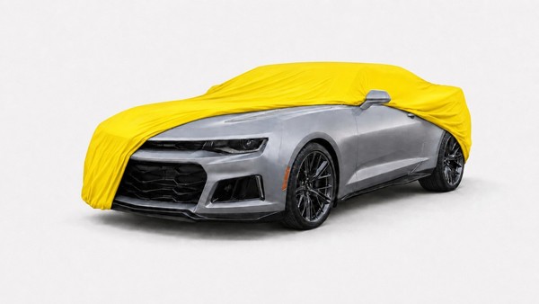 Autoabdeckung Soft Indoor Car Cover FüR Chevrolet Camaro VI-image