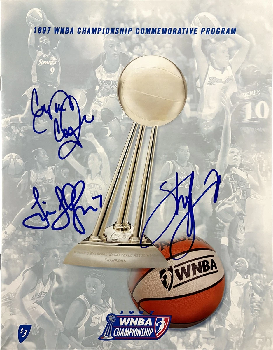 WNBA Sheryl Swoopes & Tina Thompson サイン Shooting Stars: Former WNBA standouts Tina Thompson, Cynthia