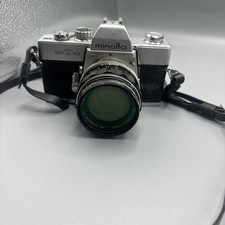 Minolta SRT 101 35mm SLR Film Camera MC Rokkor PF 58mm lens-C1A