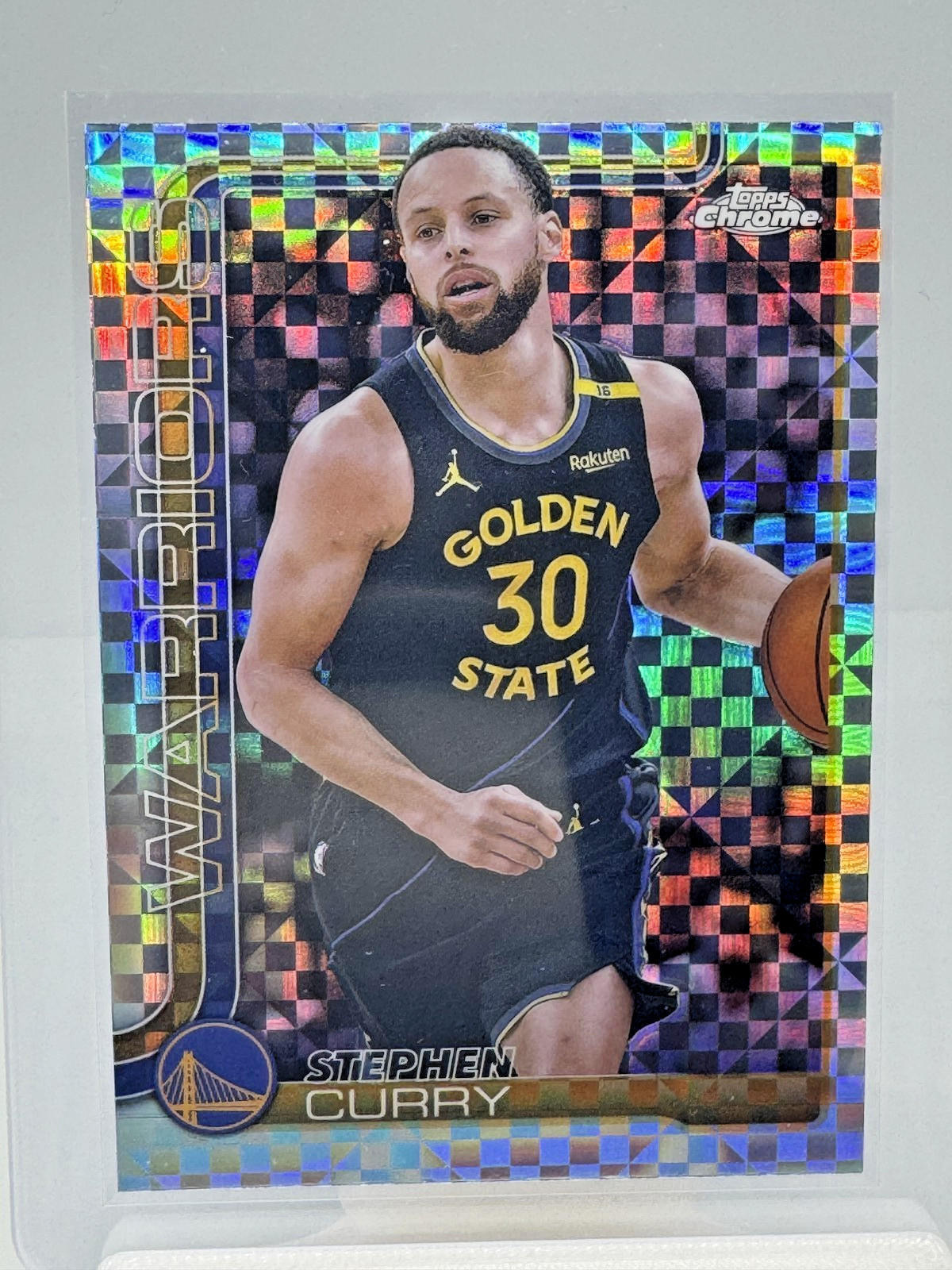 Stephen Curry [X-Fractor] - 2025-26 Topps Chrome #201