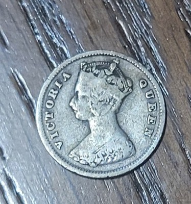 Hong Kong 10 cents. Silver coin. 1899. Used. See pictures. | eBay