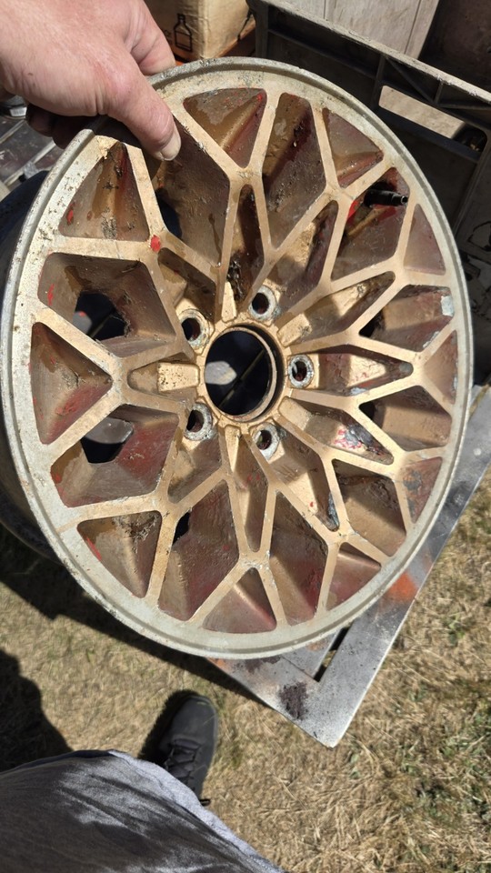 1977-1981 Pontiac Firebird Formula Trans Am 15x7 Snowflake Rims WESTERN ...