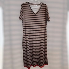 Nagoo Stripped Dress With Pockets