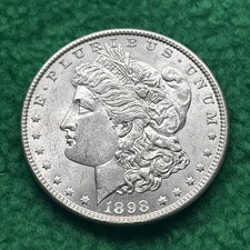 1898 Morgan Silver Dollar - Great Detail - 90% Silver - Check it out!! 👀!!
