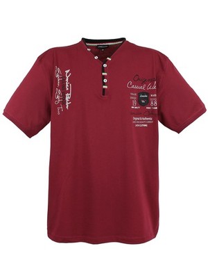 Lavecchia Übergrößen T-Shirt Shirt Herren Kurzarm Polo Hemd V-Neck V-Ausschnitt