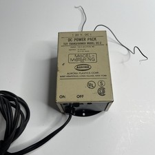 Aurora Model Motoring 22V DC Power Pack Toy Transformer Model DC-2 Tested 1960s