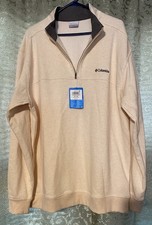 Columbia NWT Xlg Mens 1/4 Zip