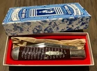 vtg 1990 CASE XX Classic "coke bottle" brown jigged bone folding knife 61050 SAB