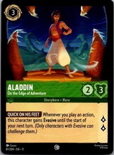 Aladdin - On the Edge of Adventure 81/204 Common Winterspell Lorcana LP