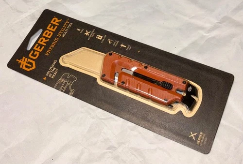 BRAND NEW Gerber Gear Prybrid Utility Knife with Pry Bar Multi-Tool Compact ?
