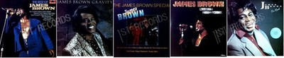 5 x James Brown Vinyl LP Sammlung VG/VG+ .