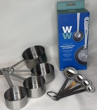 WW Weight Watchers Measuring Cups and Spoons 8 Pc Portion Control NEW