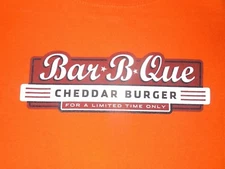 Whataburger Bar*B*Que Cheddar Burger For A Limited Time Only T-Shirt Womens Med