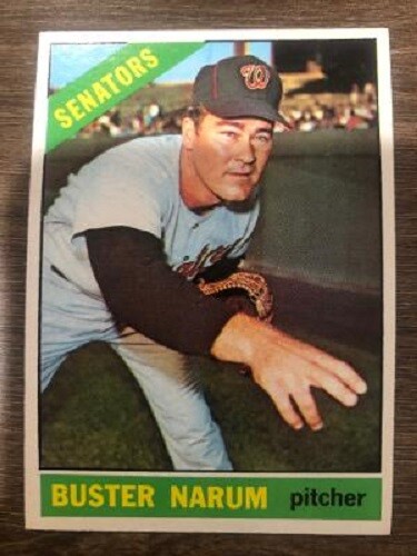 1966 TOPPS BASEBALL CARDS SET BREAK CARDS RANGE EXCELLENT - NEAR MINT - MINT - Picture 207 of 300