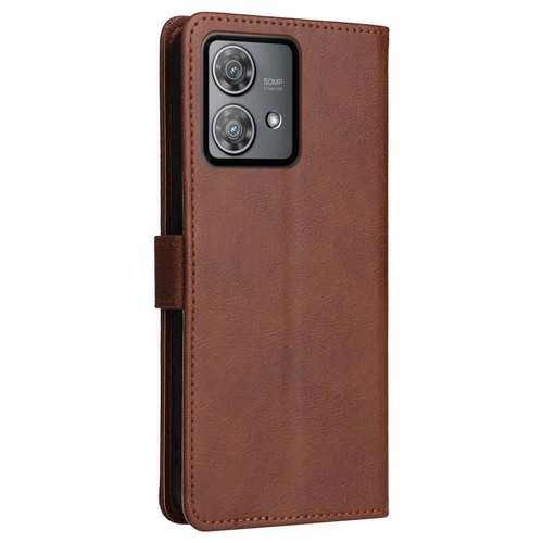 For Motorola Moto Edge 40 Neo G14 G54 G84 Wallet Card Holder Leather Case Cover - Picture 28 of 46