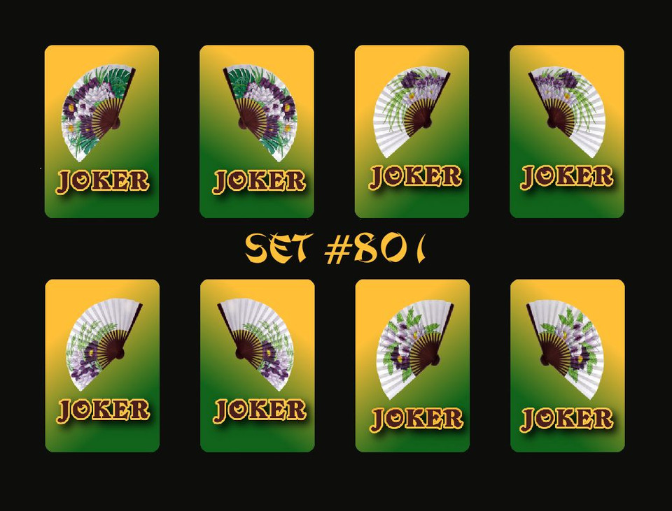 Mahjong Gioco Da Tavolo Mah Jongg Jong Mahjong 10 Joker Stickers Dragon - Set #807 ** Free Shipping Mahjong Rummy Game