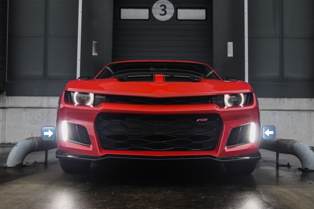 5th-6th Gen Camaro ZL1 Style Front Bumper DRL Lights | LED | Cold
