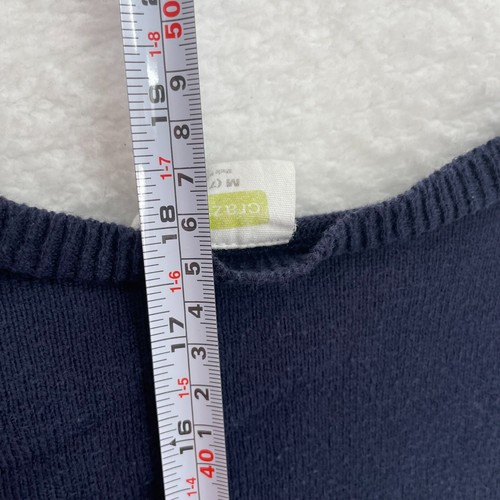 Crazy 8 Shirt Youth Boy's Blue Striped Sweater w/ Sholder Pads Size M(7-8) - Picture 6 of 7