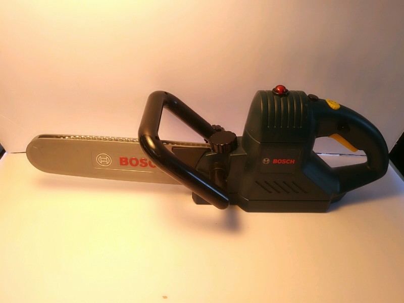 COLLECTIBLE TOY  (19XX)  BOSCH POWER CHAIN SAW Q OF