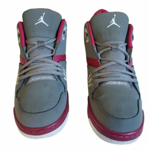 Nike Air Jordan Flight 23 (GG) gris cool/fuchsia/blanc jeunesse taille 7 768910-026 - Photo 1/10