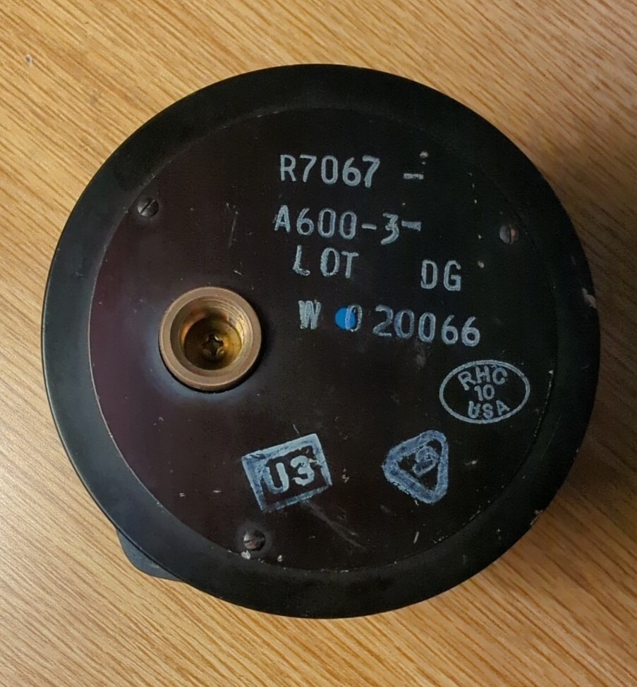 Robinson Helicopter A6003 United Instruments Manifold Pressure