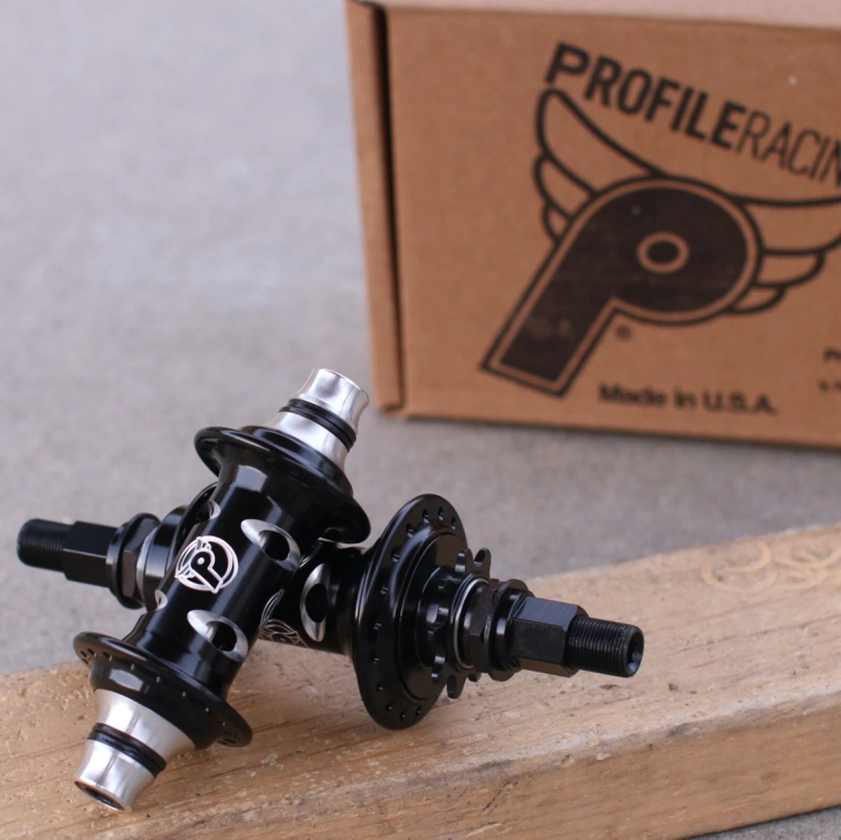 PROFILE RACING ハブ Made in USA PROFILE RACING ハブ Made in USA PROFILE RACING BMX Mini Front +