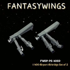 Airport Airbridge Set Scale 1/400 (Set of 2) Fantasywings FWDP-PS-4069